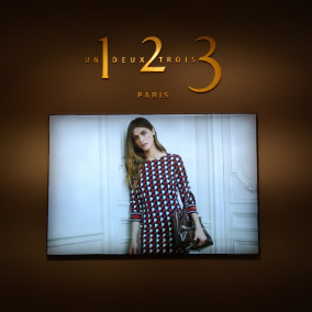 Enseigne Galeries Lafayette — installation SP France