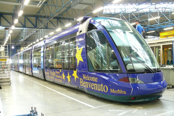 Installation signalétique — chantier SP France